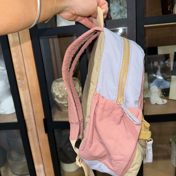 Zara Kids Quilted mini backpack personalized Olivia monogram embroidered toddler - Picture 4 of 7